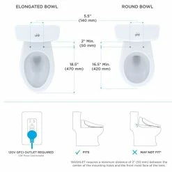 Alternative view of Wholesale 💯 TOTO SW3044#01 S500E Electronic Bidet 🔥