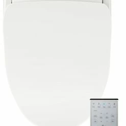 Alternative view of Flash Sale 🔔 Bio Bidet Slim TWO Bidet Smart Toilet Seat- Elongated White 😍